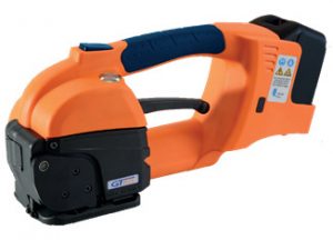 Cercleuse à batterie GT ONE 10-16 mm (3/8″ à 5/8″) pour feuillard PET et PP avec batterie et chargeur