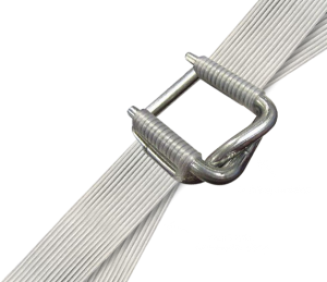 Boucles pour feuillard textile composite 16mm, 19mm ou 25mm