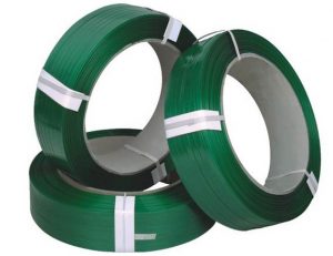 Feuillard plastique PET 12 mm, 16 mm et 19 mm pour le cerclage de palettes