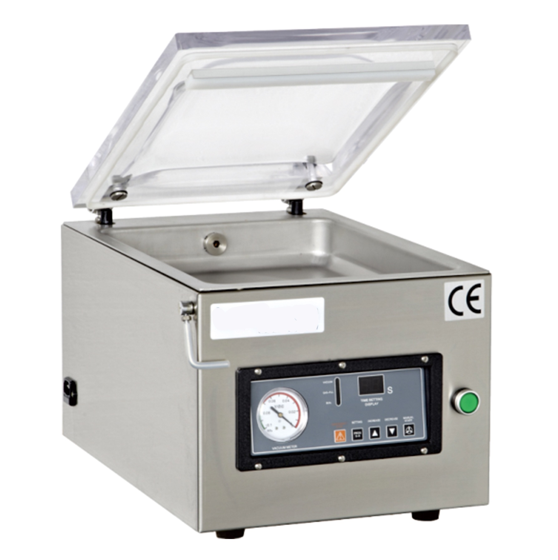 Machine sous vide à cloche de table DOZE300T avec couvercle transparent