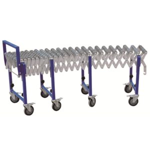 Convoyeur à rouleaux inox extensible