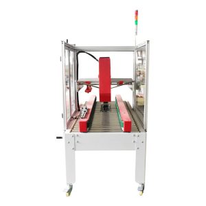 Fermeuse automatique de cartons RUBBER vue de la droite